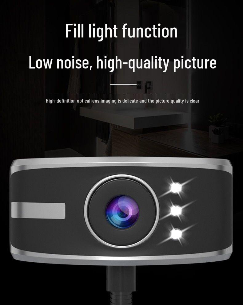 Webcam USB ad Alta Definizione con Microfono per Lezioni Online e Live Streaming, Installazione Senza Driver