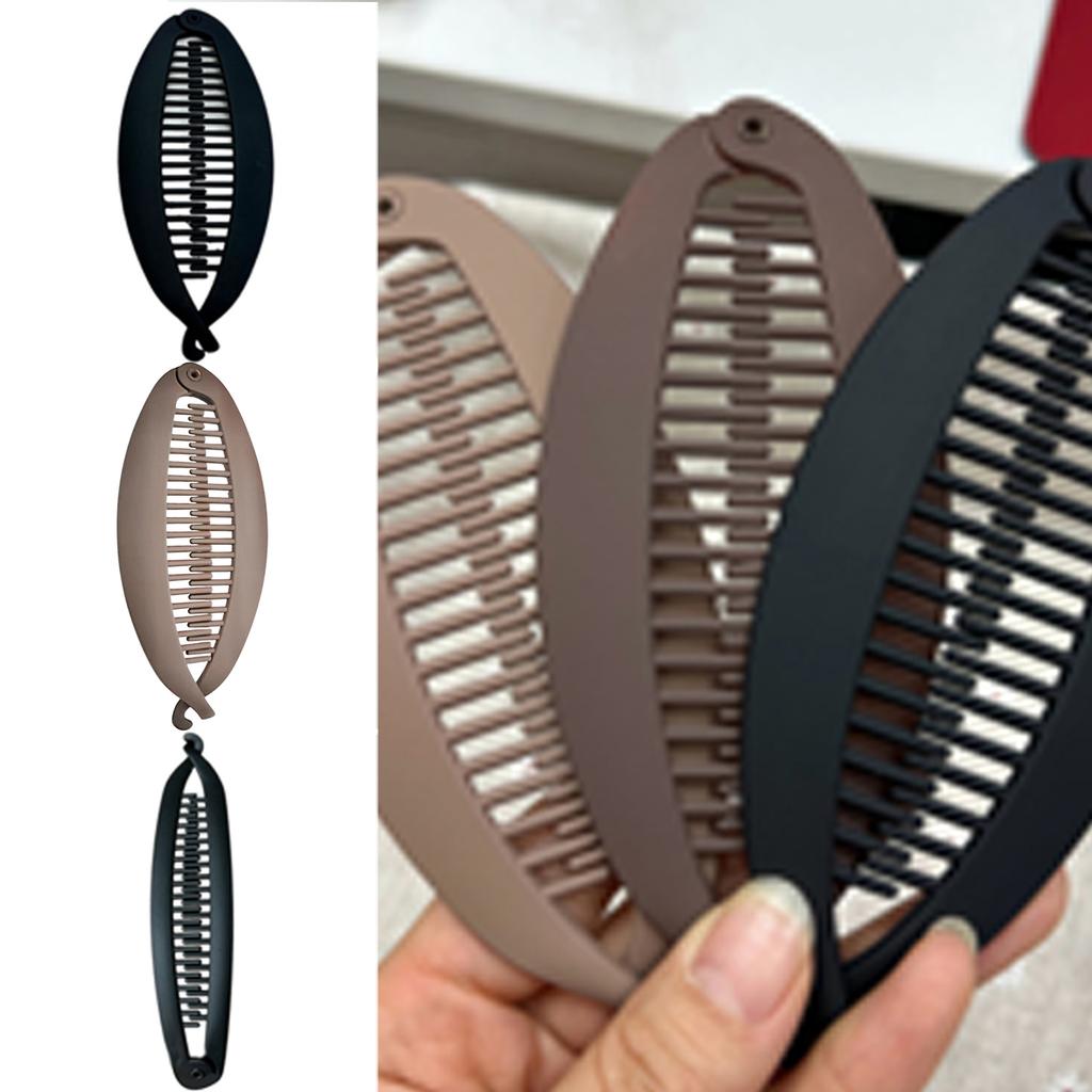 Large Banana Clip Hair Claw Comfortable Hairpieces Party Hair Accessories for Volumizing Updos Fashionable Hairdos
