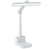 LED Folding Desk Lamp with Eye Protection for Reading, Studying, and Bedrooms; Portable and Rechargeable for Dorms and Bedsides.