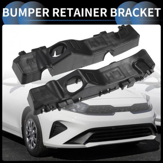 Piece of 2 Bumper Support Bracket, Left Right Side Front Fit for Kia Forte