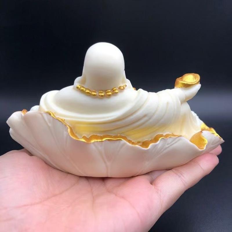 big belly LAUGHING BUDDHA Decorative statues The God of Wealth in China Home, Room, Office, Car character Decoration Accessories