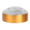 Magnifying 4x 72mm Lens Semicircular Crystal Tabletop Magnifying Glass for and Stylish Desk Birthday Celebration Gold Glass, Magnification, Diameter,