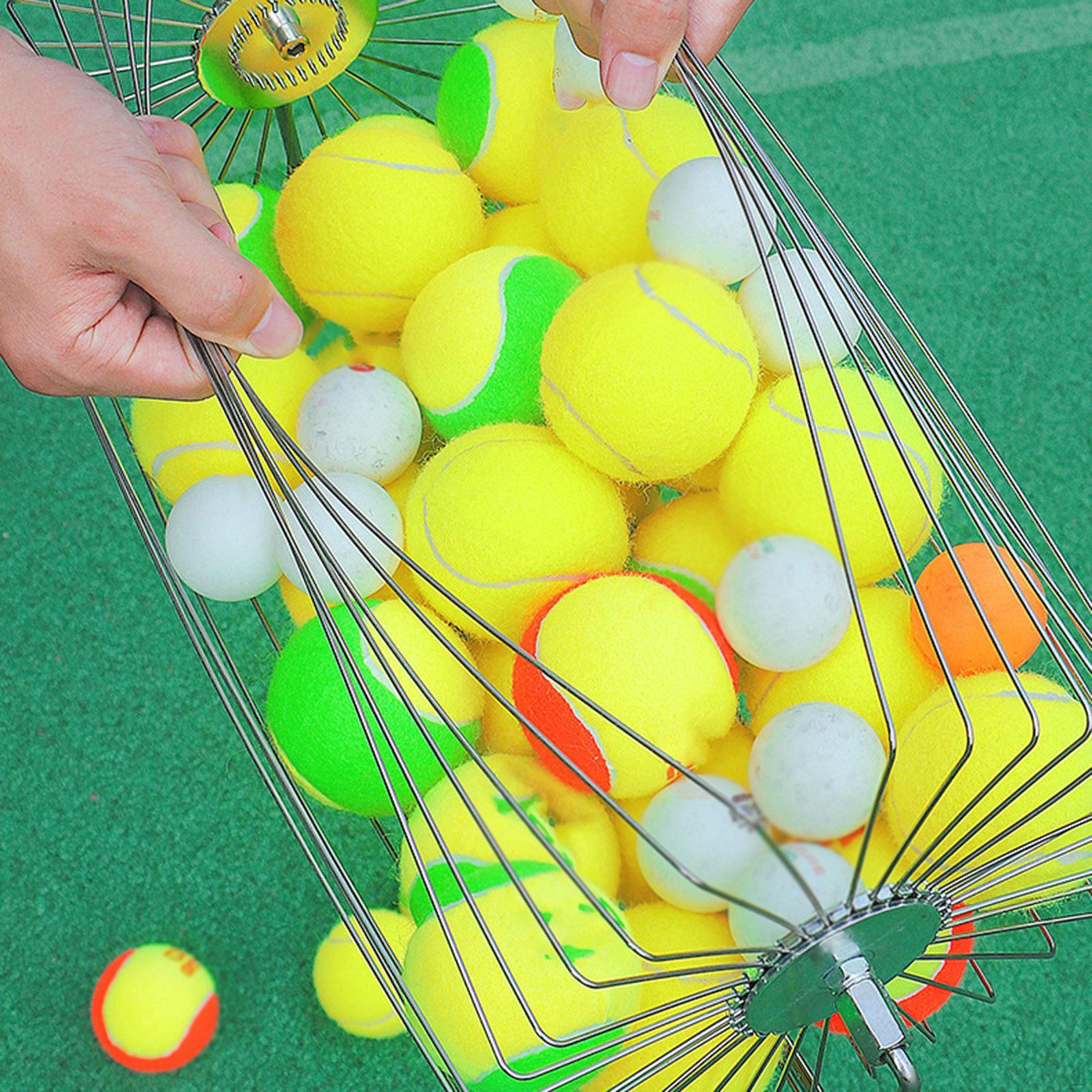 

Устройство для сбора теннисных мячей, компактный ролик для легкого сбора hold about 30 balls