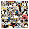 Pingu Penguin Family Waterproof Stickers: Cute Cartoon Animals for Decor, Phone Cases, Planners, 50 Sheets