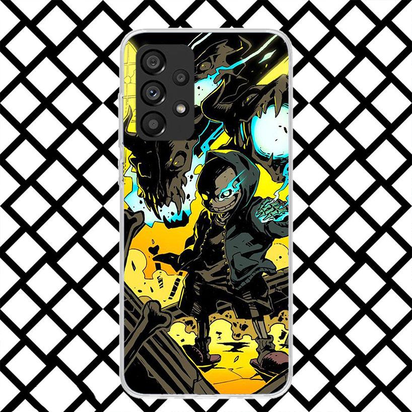 U-Undertale Sans Doggo Phone Case for Samsung Galaxy A52 A42 A32 A22 A12 A02S A51 A50 A71 A70 A41 A31 A21S A40 A30S A20S A10S A1