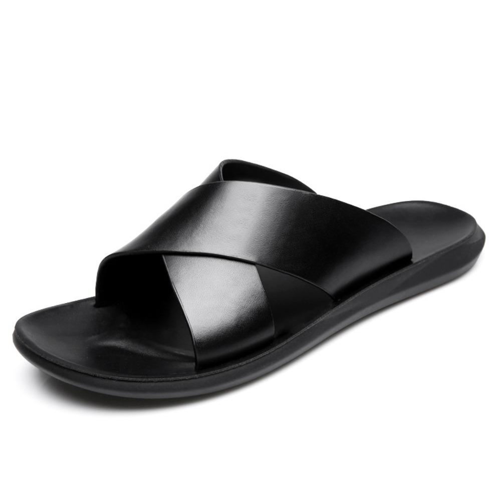 Pantofole da uomo estive per esterni fresche Pantofole taglie grandi Scarpe da spiaggia casual Sandali da uomo Pantofole
