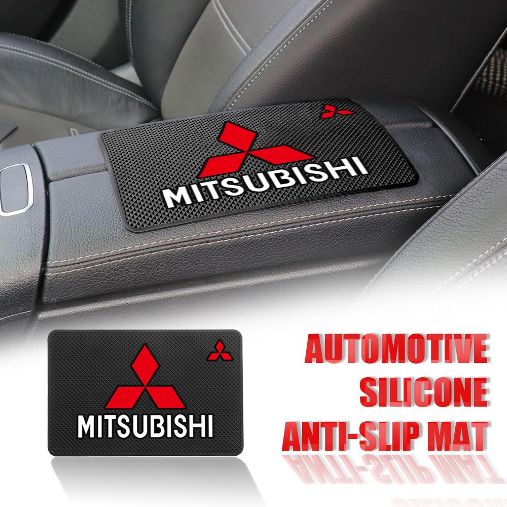1 Stück Silikon Wasserdicht Armaturenbrett Anti-Rutsch Silikon Pad Abdeckung für Mitsubishi Ralliart Lancer Outlander ASX Competition Pajero
