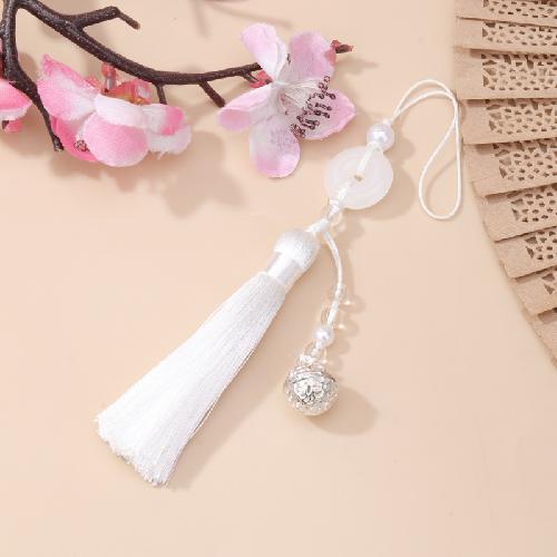 Qingxin Palace Bell Tassel Pendant Hanfu Waist with Yunmeng Jiang Pendant Palace Bell Ancient Style Accessories Fan Pendant Hanging Ear
