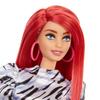 Barbie - Poupée Fashionista #168 robe zébrée - Poupée Mannequin - Dès 3 ans