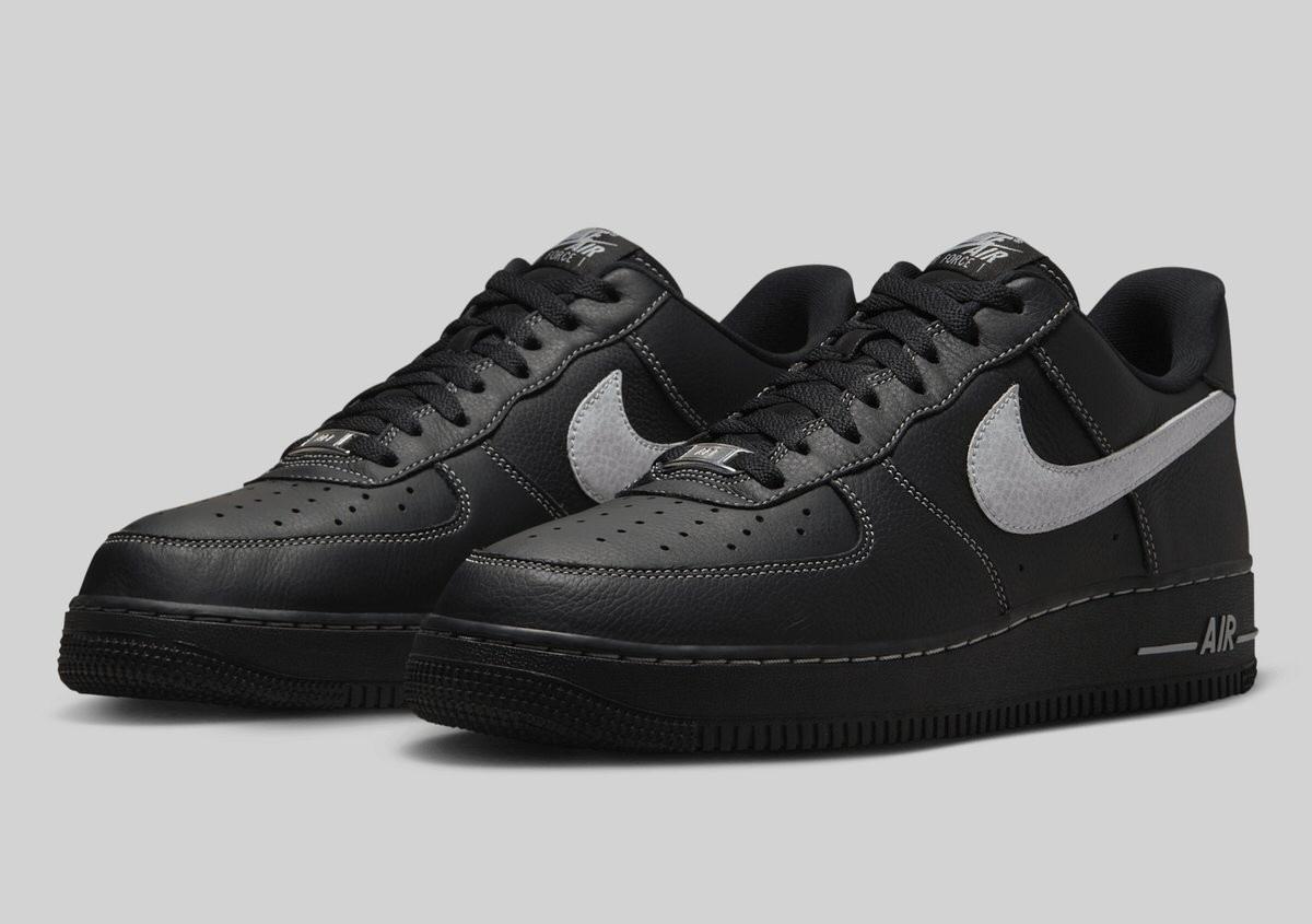 HQ2037-006 Nike Air Force 1 Low Black (Men s) 6