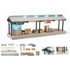 Simulated Metro Station Model Figure Display Architecture Scene Model  Kids Toy