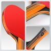 Professional Table Tennis Racket Set With 2 Bats 3 Balls Net Frame - 7-Ply Wooden Blade Double Pimple-in Rubber