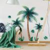 Beach Scenery Coconut Tree Wall Stickers DIY Palm Tree Decals Living Room Bedroom Home Decoration Self-adhesive Wall Accessories