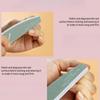 1pcDouble-Sided Sponge Manicure Rub100/180Nail File Manicure Polish Strips Nail Wear Nail Edge Sanding Bar