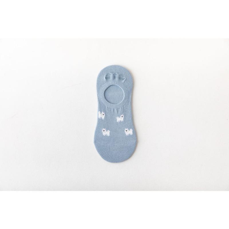 Female Summer Thin Lovely Shallow Mouth Does Not Fall with Invisible Ship Socks