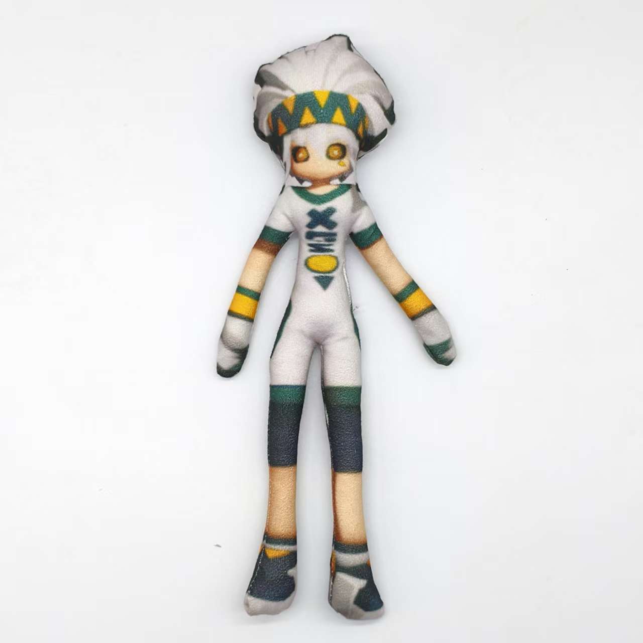Poupée en Peluche Cosplay Jin Lei d'Anime Faite à la Main Monde d'Aotu Squelette en Fil Métallique Articulé Figurine Remplie Cadeau de Collection 28cm