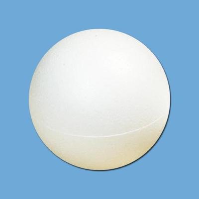 Decorative Object - Polystyrene Ball - 7 Cm - White - To Hang - Christmas