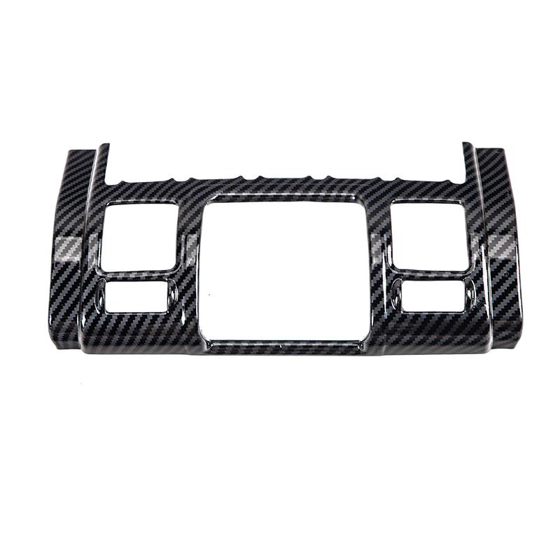 For BYD Leopard 8 DENZA B8 2025+ Center Control Gear Panel Cover Cup Holder Frame Sticker Carbon Look Interior Car Accessories