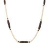 Hand-carved yak bone necklace beaded Tibetan retro niche collarbone chain men's and women's personalized jewelry