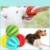 Durable Elastic Rubber Dog Toy Ball For Teeth Cleaning And Interactive Play