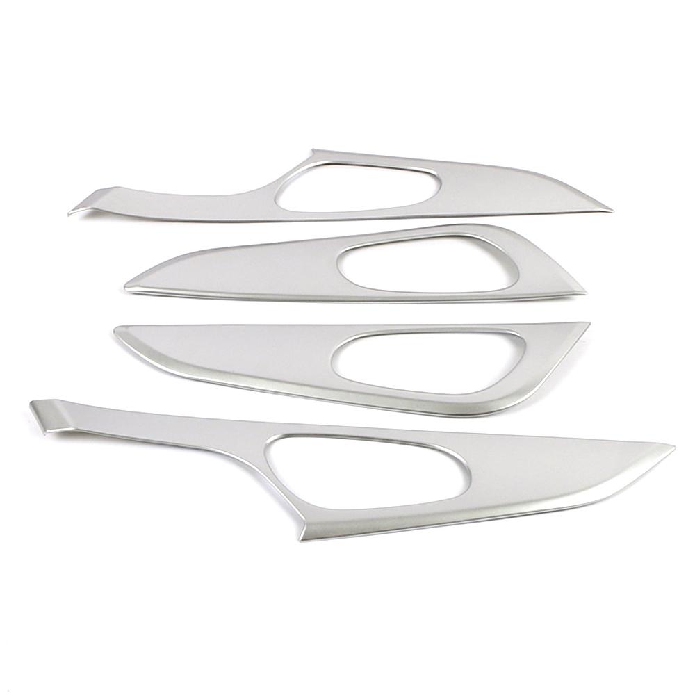 

Для Nissan Qashqai J11 2014 внутренняя часть автомобиля ремонт внутренняя ручка двери рамка отделка украшения автоаксессуары Matte Silver