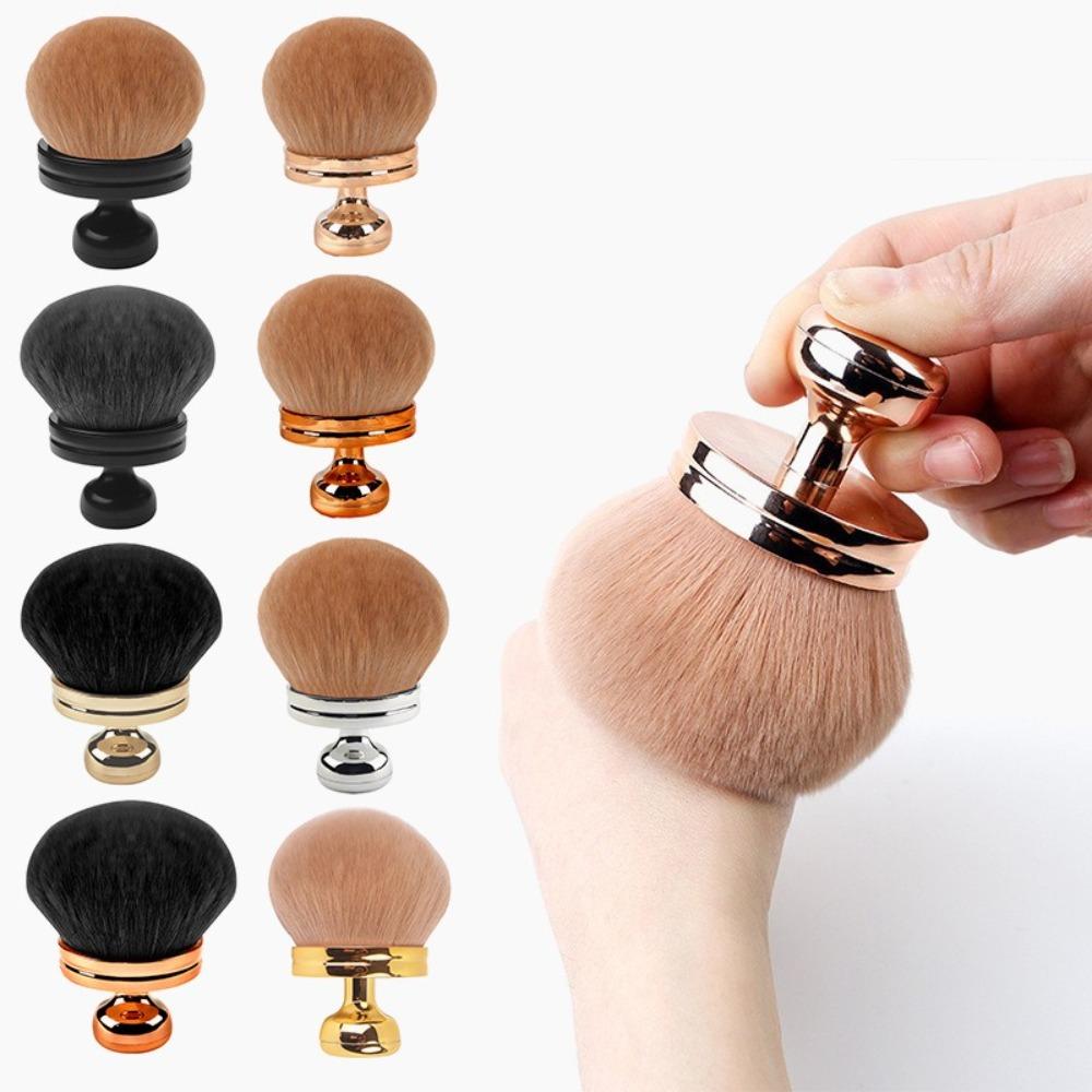 Soft Synthetic Hair Self Tan Back Applicator Extra Large Powder Blush Brush  Cosmetic Makeup Tool