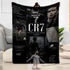 Ronaldo's Iconic Number Seven Blanket Ultra-Soft Suitable for Office Chair Livingroom Chair Four Seasons Universal Digital Print