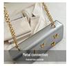 2024 Trendy Mori Style Studded Butterfly Baguette Crossbody Bag for Women