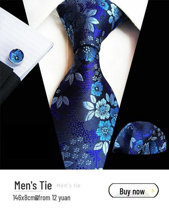 Men's Polyester Retro Tie, Scarf, and Pocket Square Set