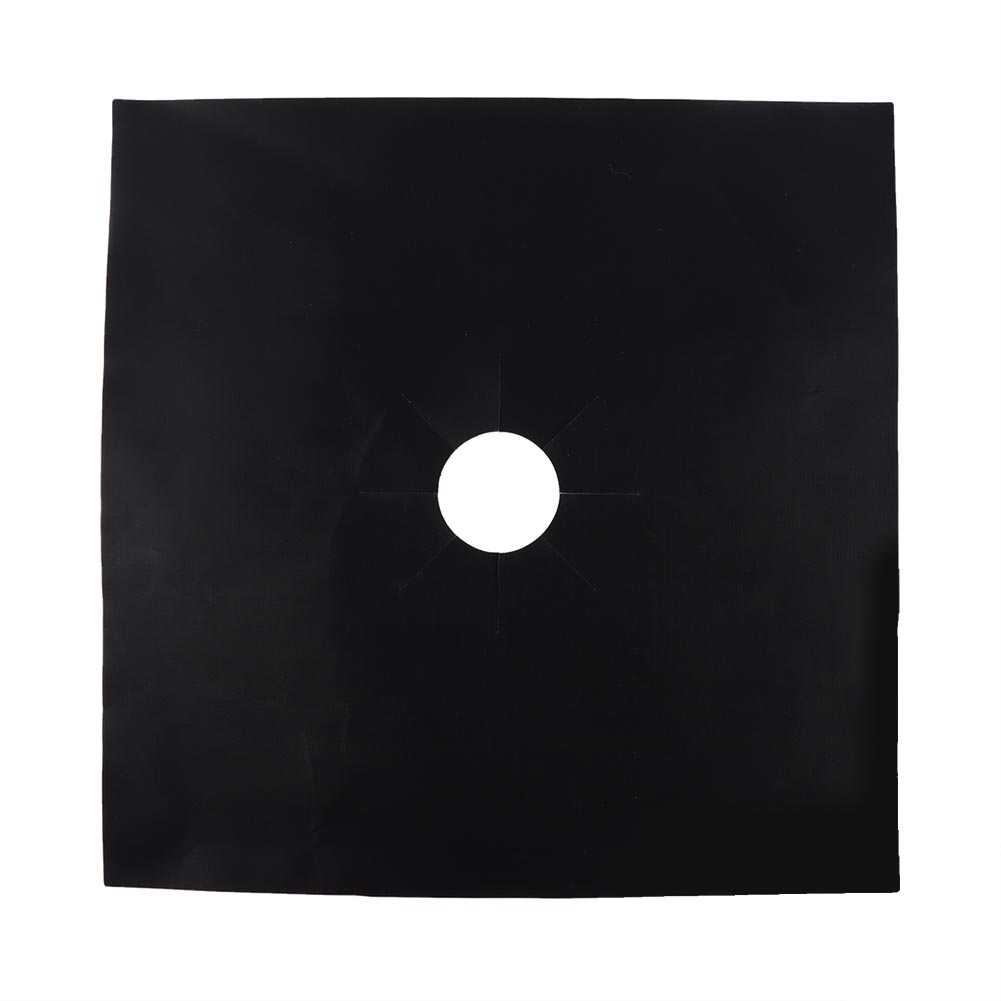 6 Pcs Set Reusable Fiberglass Gas Stove Protector Protective Mat Pad Kitchen Tool