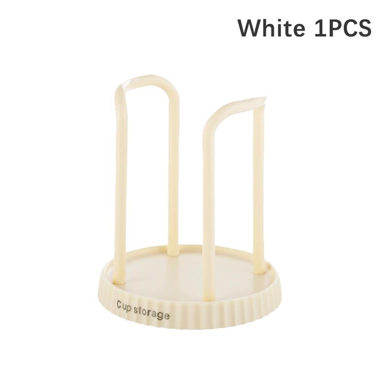 Disposable Cup Storage Holder Rack Shelf Water Tea Cups Wood Dispenser with Longer Stick Mug Display Stand Organizer Supplies