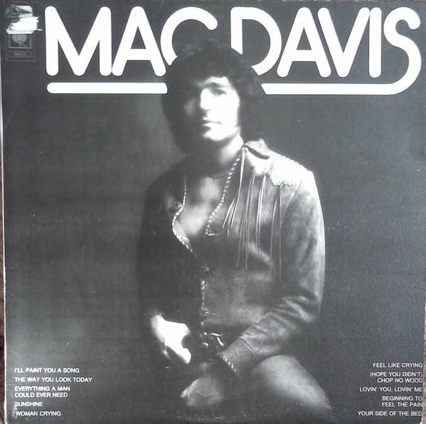 

LP Record MAC DAVIS - Mac Davis S65572 CBS 1973 UK Folk Used