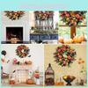 Plastic Wall Front Door Home Decoration Wreath For Christmas And Thanksgiving