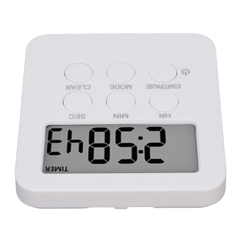 Digital Kitchen Timer 3 Sound Modes Countdown Countup Timer Time Management Tool with Memory
