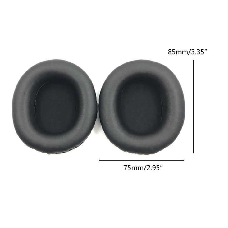 2Pieces Earpads Earphone Sponge Cover for ATH-SR30BT AR5BT AR5IS Headphones