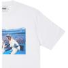 Palace X Elton John Dodger Stadium Print Crew Neck T-Shirt Unisex Tops White RN150137