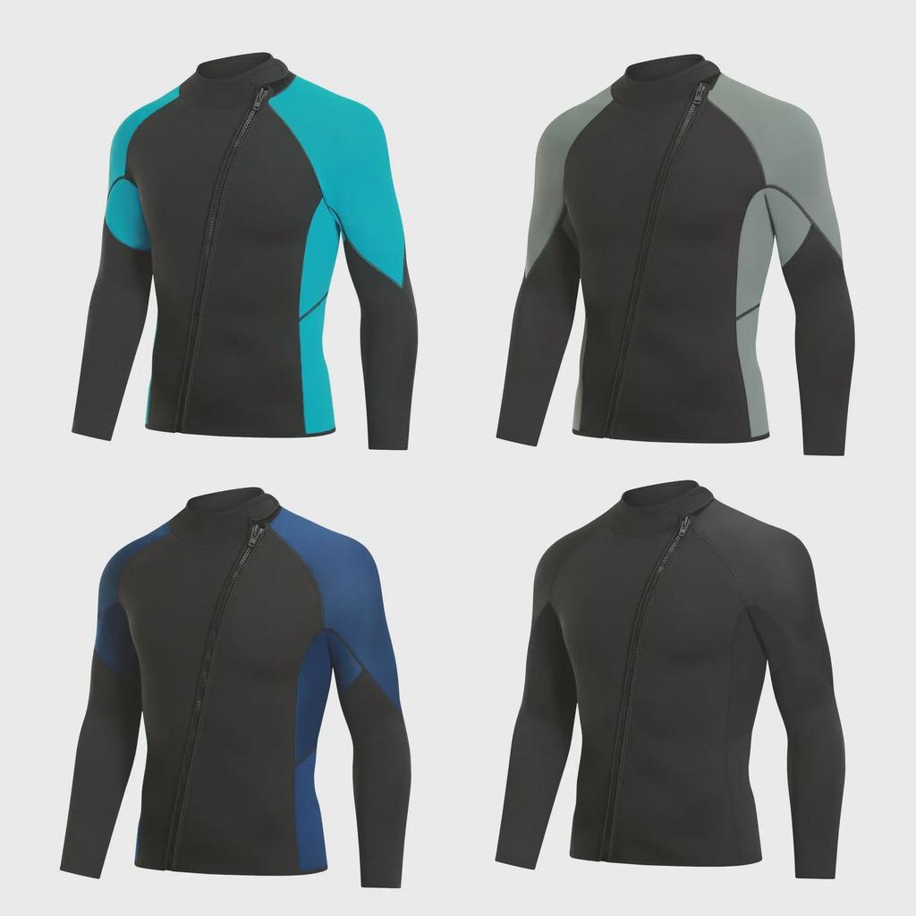 Cross-Border 3mm Cold-Proof Diving Suit: Long-Sleeve Sunscreen & Warm Snorkeling Surf Suit
