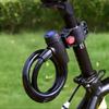 Heavy Duty Motorcycle Chain Lock 90cm Metal Anti Theft Bike Lock with 2 Keys for Maximum Security and Reinforcement of Bicycle