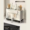 Kitchen Countertop Organizer for Knives, Chopping Boards, Pot Lids & Chopsticks