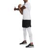 Nike Legginsy fitness Dri-FIT Męskie Legginsy Białe FB7952-100