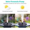 Led Solar Fountain Pump 3.5W 5V Portable Floating Solar Powered Fountain Pump