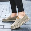 Men's Casual Sports Shoes Flat Canvas Shoes New Breathable Comfortable Outdoor Running Walking Large Size Men's Shoes