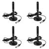 5-1pc TV Antenna 10m/5m/3m Coax Cable Digital TV Antenna DVB-T DVB-T2 DAB Indoor Outdoor Digital HD Freeview Aerial for Smart TV