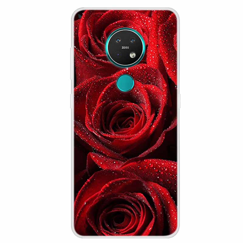 Per Custodia Nokia 7.2 Nokia 6.2 Lusso Silicone TPU Morbida Cover Posteriore Custodia Telefono Per Nokia 7.2 Funda TA-1193 TA-1178 Cartone Animato Coque