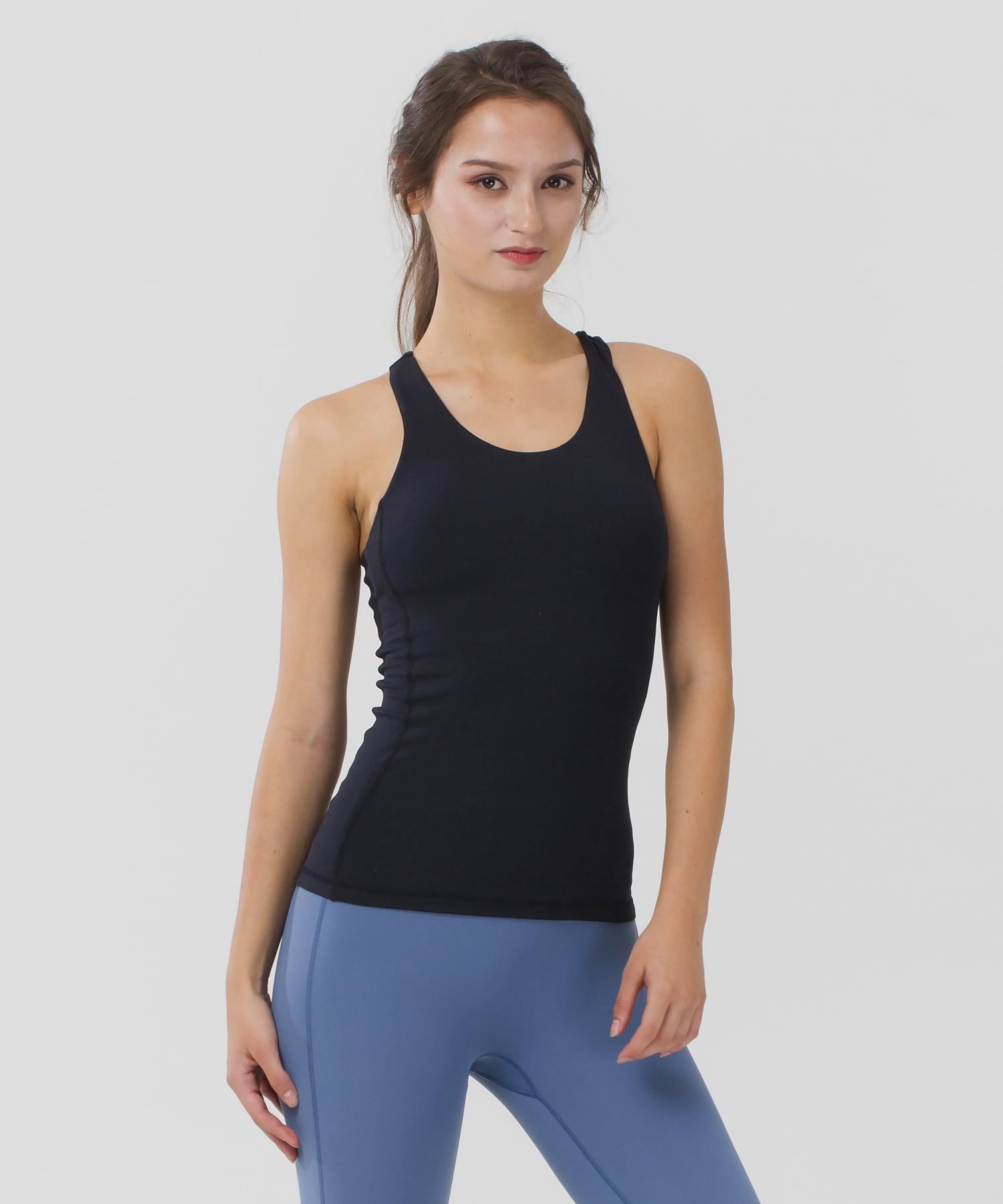Reina Mora Stretch Tank Black Black/[M-55-66] T149