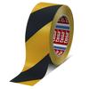 Pvc Floor Marking Tape Black And Yellow 50 × 33 Tesa Tesaflex 4169 Pv3 - Abrasion, Uv And Water Resistant