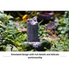 Damaged Building Model Figure Aquarium Ornament Resin Decoration With Detailed Design For Unique FishTank Landscapes