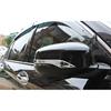 For Honda Accord 9th 2014-2017 ABS Chrome Exterior Rear View Mirror Strip Trim