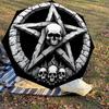 1PC Skull Star Umbrella-8-Rib Reinforced, Automatic Open, Lightweight & Durable, Cute Fashion Accessory for Outdoor-F2659