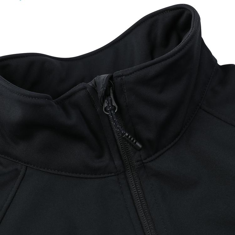 Columbia Solid Logo Long Sleeve Soft Shell Jacket Men Jackets Black WE3213-010